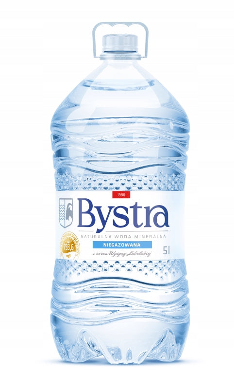 Woda niegazowana paleta BYSTRA 5l 120szt