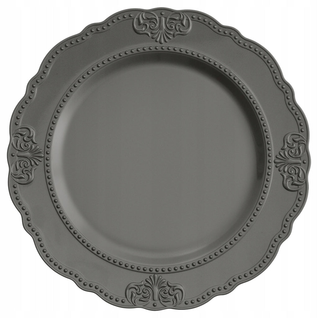 80655 Podtalerz patera dekoracyjna oliwkowa 33 cm Wersal AMBITION