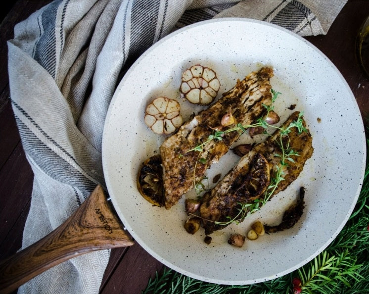 Patelnia tradycyjna Ambition Nature 26 cm non-stick (nieprzywierająca)