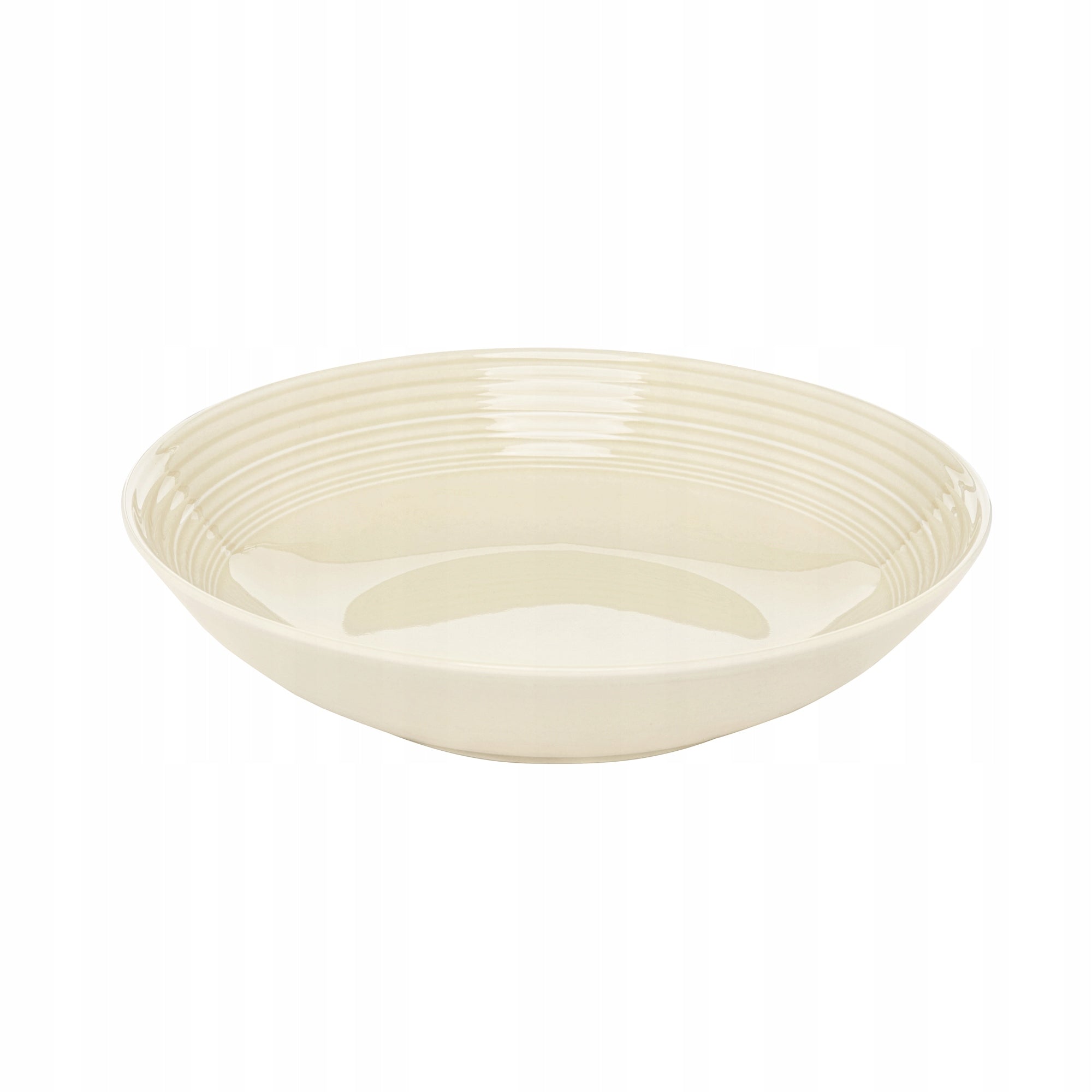 69089 Talerz obiadowy głęboki Ambition Linea 23 cm piaskowy