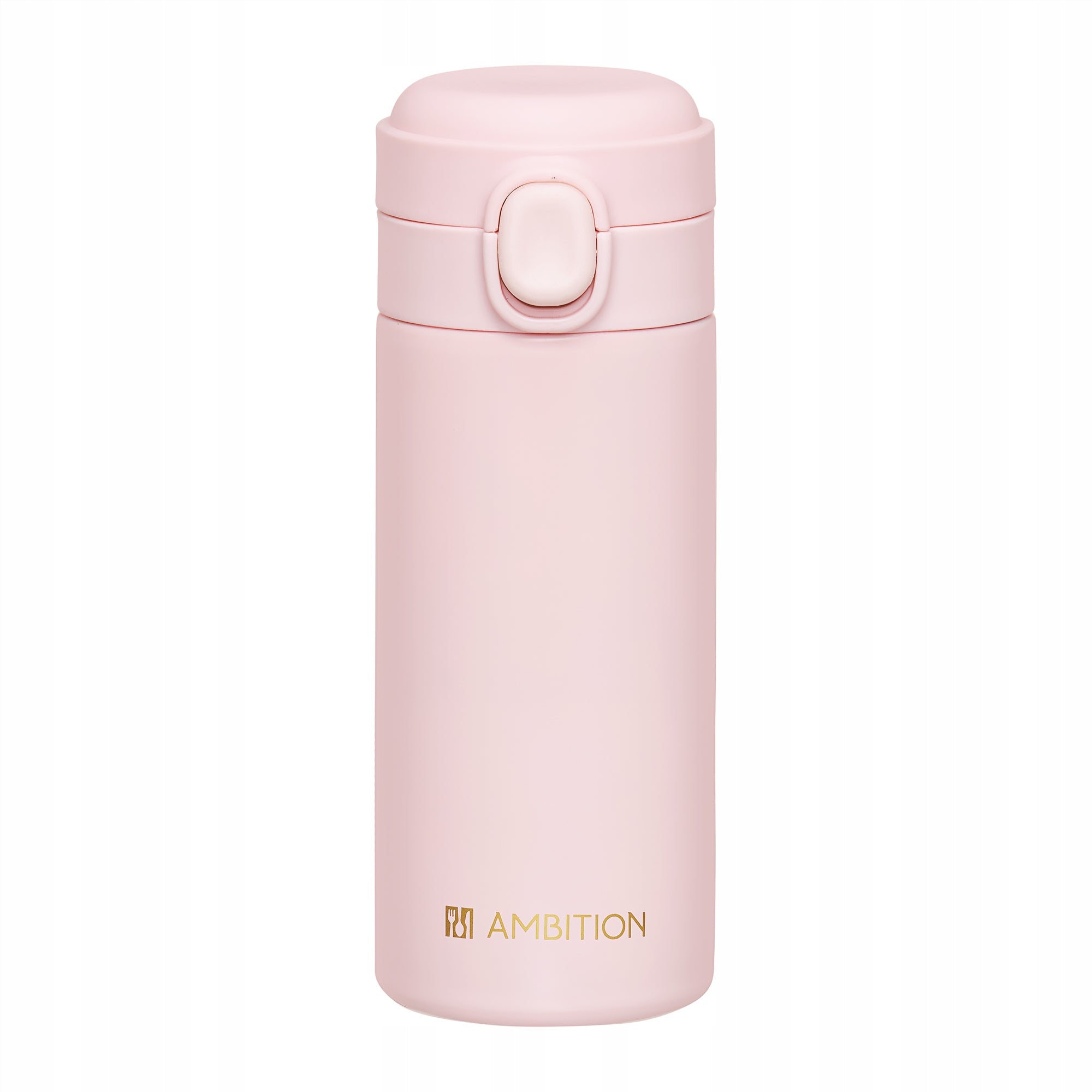 KUBEK TERMICZNY Alice różowy AMBITION 320ML PORĘCZNY I FUNKCJONALNY