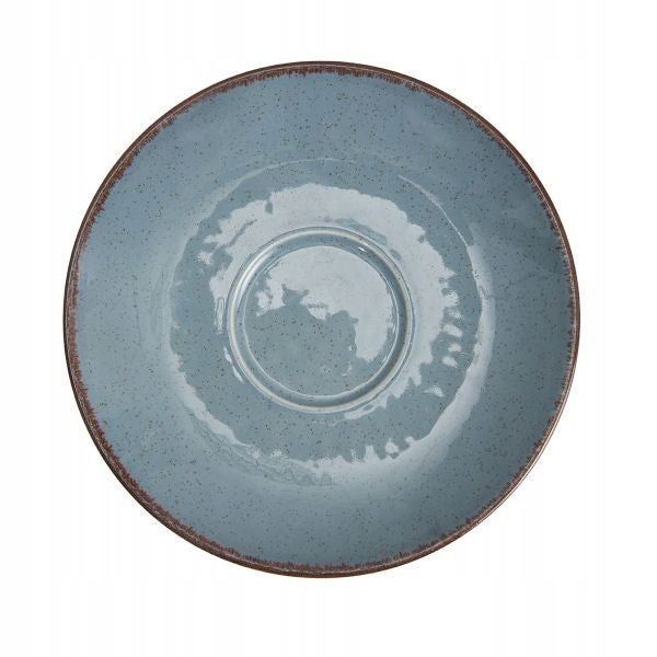 AMBITION CRAFT SPODEK POD FILIŻANKĘ 14,5 CM PORCELANA NIEBIESKI
