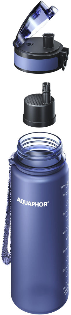 Butelka filtrująca Aquaphor City 0,65 l niebieski dj.