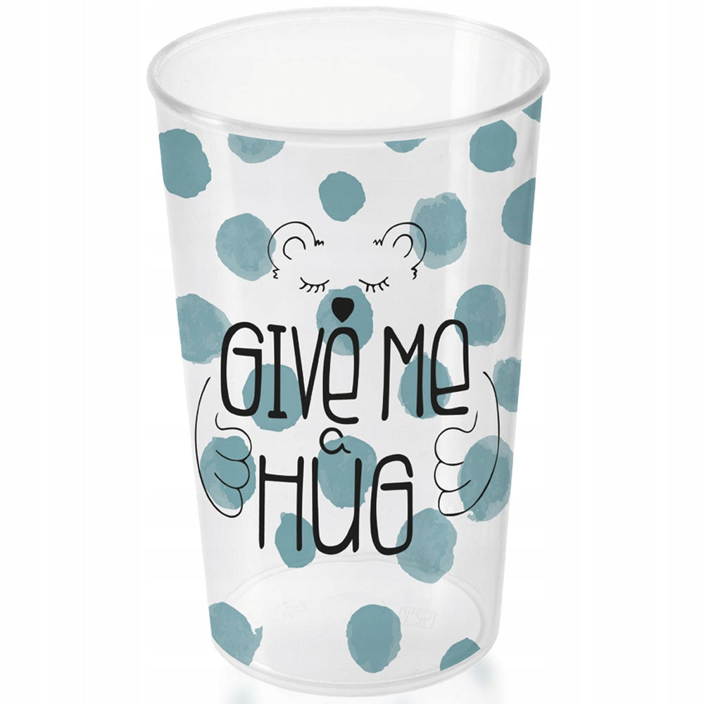 BranQ Kubek Plastikowy Give Me a Hug Dzieci 250ml dj.