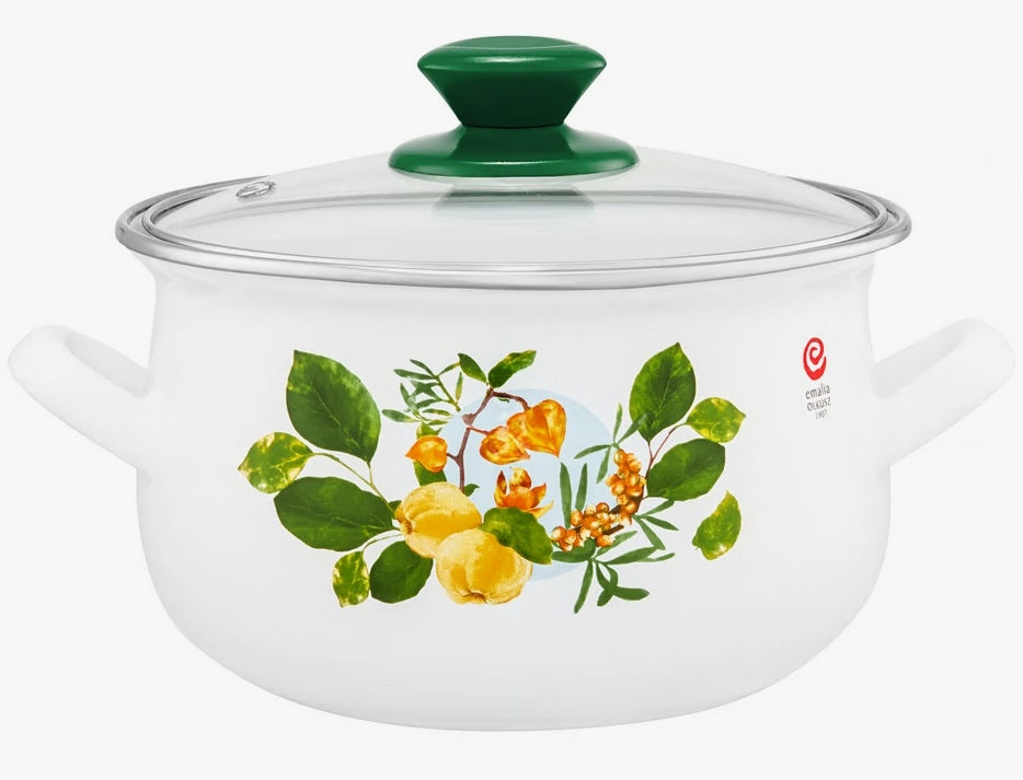 Garnek tradycyjny Emalia Olkusz PIGWA 2,9 l