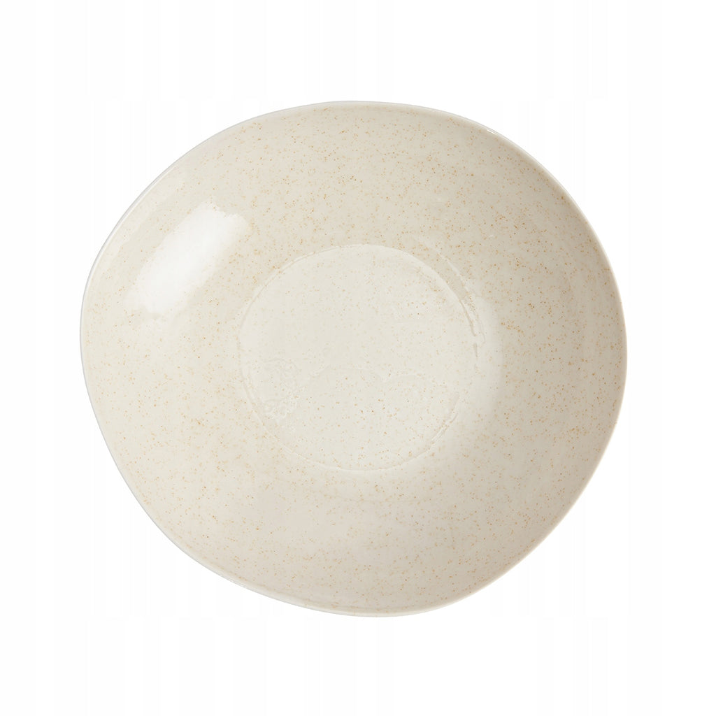 Salaterka Ambition Organic 60444 17 cm beżowa
