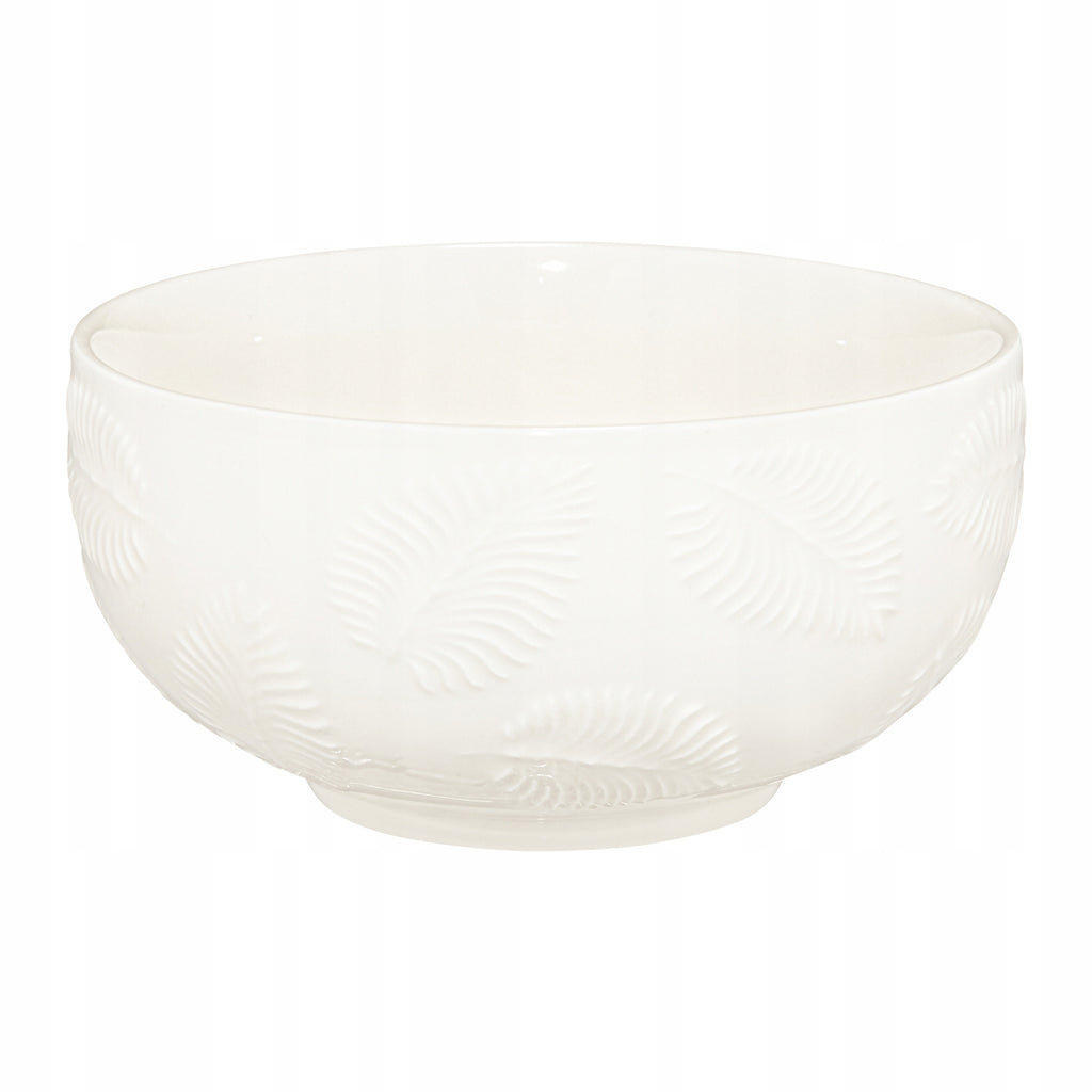 43644 Salaterka miseczka Ambition Galactic White Piórka 13 cm