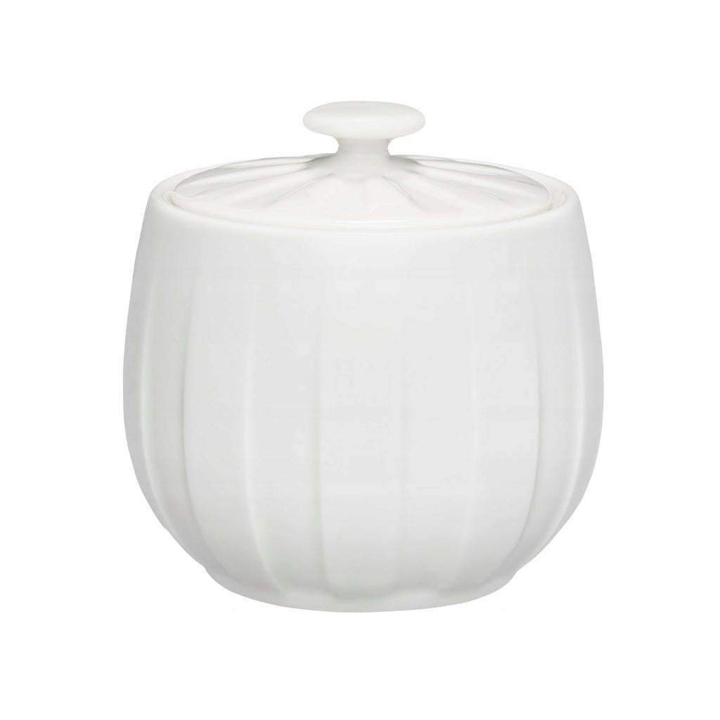 75017 Cukiernica z pokrywką Ligne 250 ml biała AMBITION