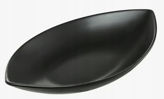 SALATERKA 21CM ŁÓDKA CZARNA AMBITION SALSA