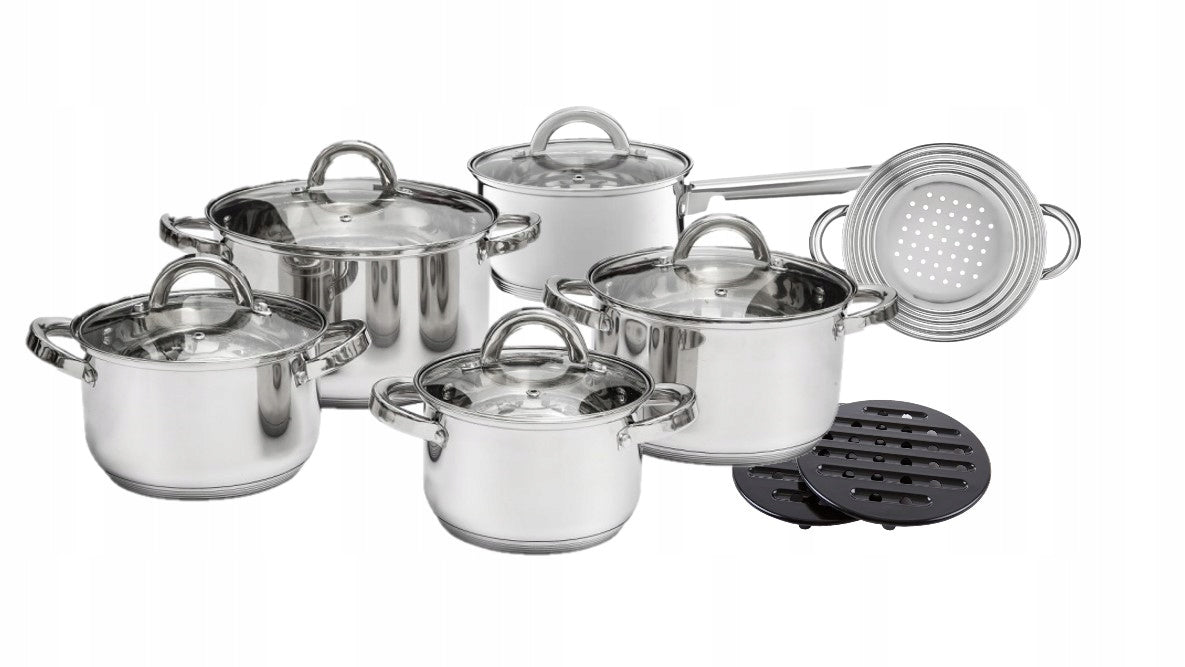 AMBITION BERRY Komplet garnków 13 elem. indukcja