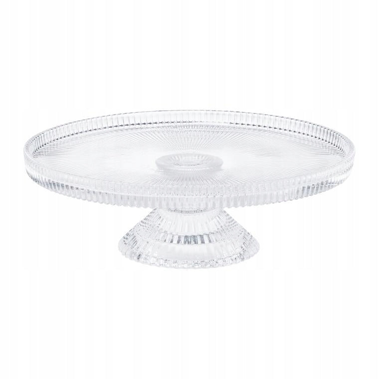 PATERA NA NODZE CURLY 25 CM PRZEZROCZYSTA AMBITION