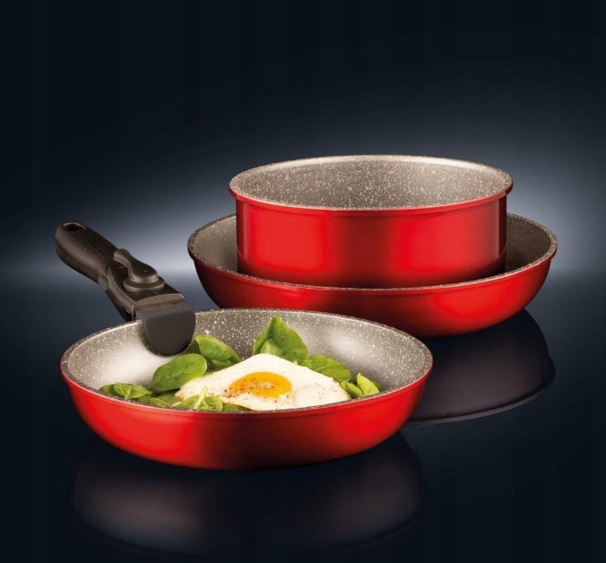 22204 AMBITION JASPER 3 GARNKI ODPINANA RĄCZKA